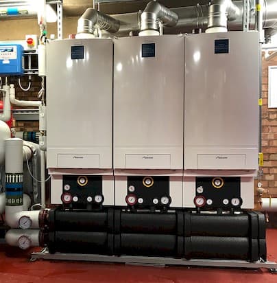 Каскад котлов Buderus Logamax plus GB162 V2