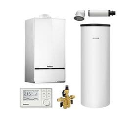 Пакет Buderus Logapak GB172i на базе котла конденсационного 14-24-35-42 кВт с бивалентным бойлером, image 