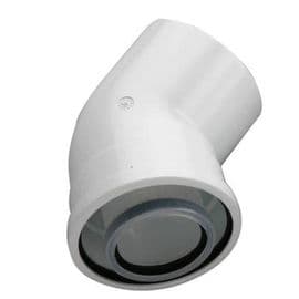 AZB 911 / Коаксиальный отвод 45°, ∅60/100, фото 