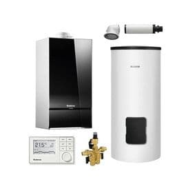 Пакет Buderus Logapak GB172i-42 на базе котла конденсационного 42 кВт с бойлером SU500.5 W-C, image 