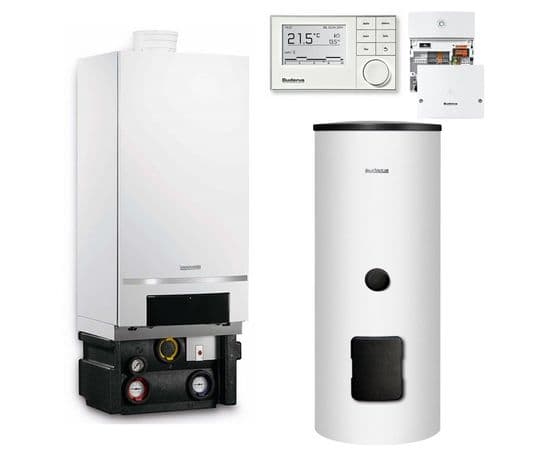 Пакетное предложение Buderus Logapak GB162 V2 Profi Single на базе котла конденсационного и бака ГВС, image 