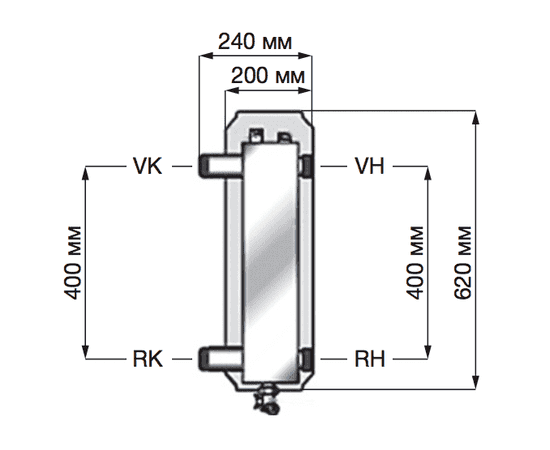 Гидравлическая стрелка WHY 80/60, image , зображення 2